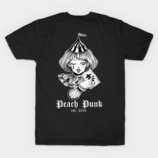 Peach Punk Clown Girl T-Shirt